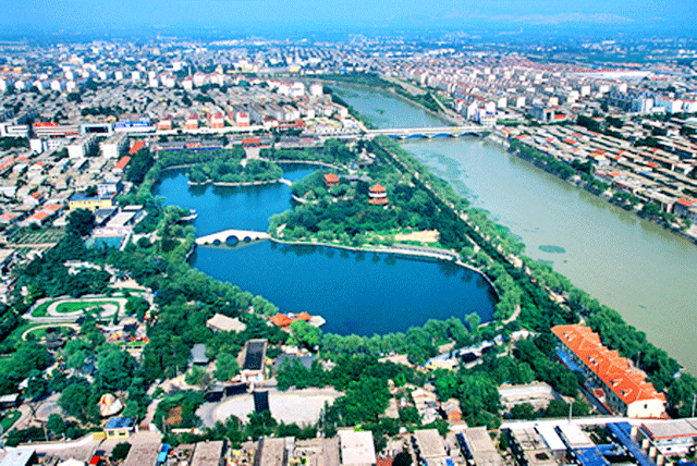 C . 山東滕州城區(qū)集中供熱 C . 山東滕州城區(qū)集中供熱