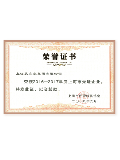 上海市先進企業(yè) 上海市先進企業(yè)