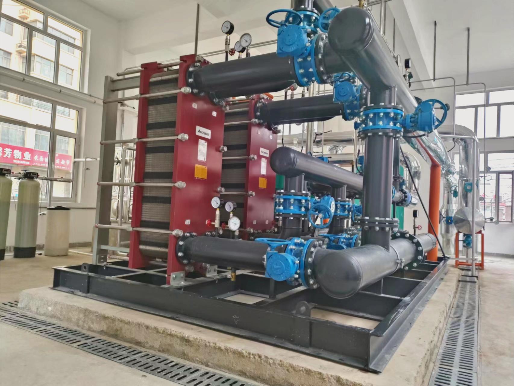 C . 甘肅通渭集中供暖 C . 甘肅通渭集中供暖